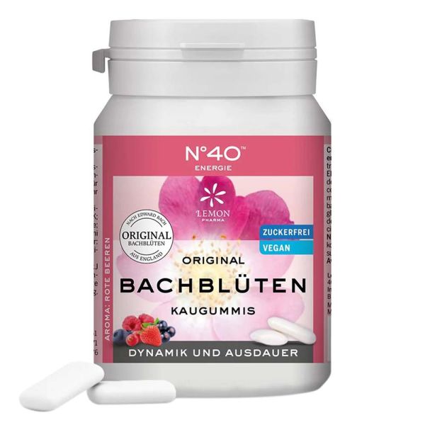 Bachblüten Kaugummi N°40 - Energie 60g