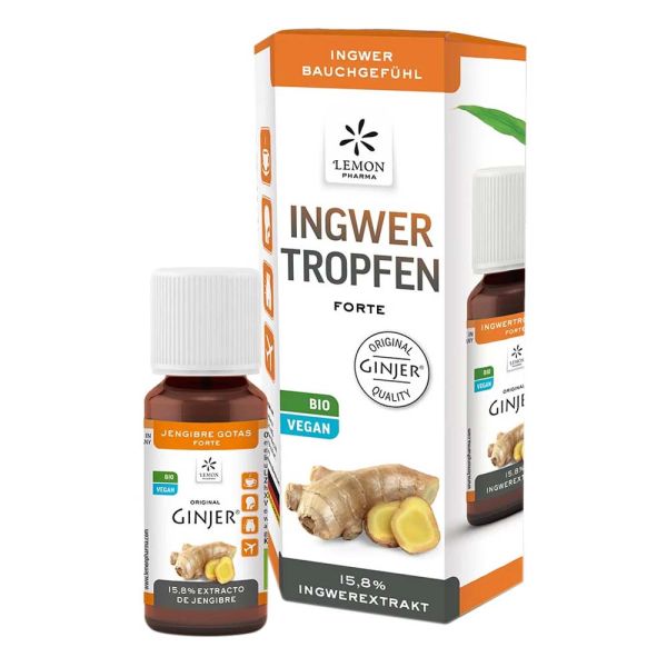 Ginjer Ingwer Tropfen - Forte 20ml