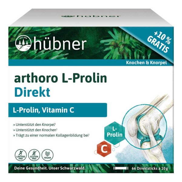 Arthoro L-Prolin - Direkt 60 Sticks 600g + 10% Gratis