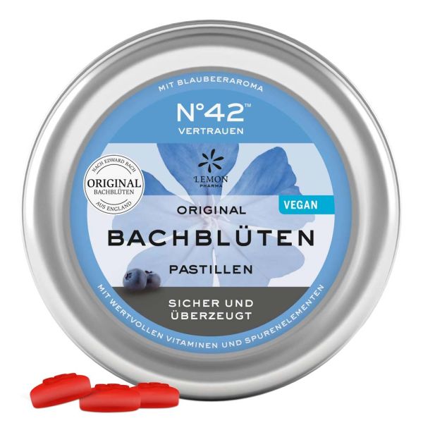 Bachblüten Pastillen N°42 - Vertrauen 50g