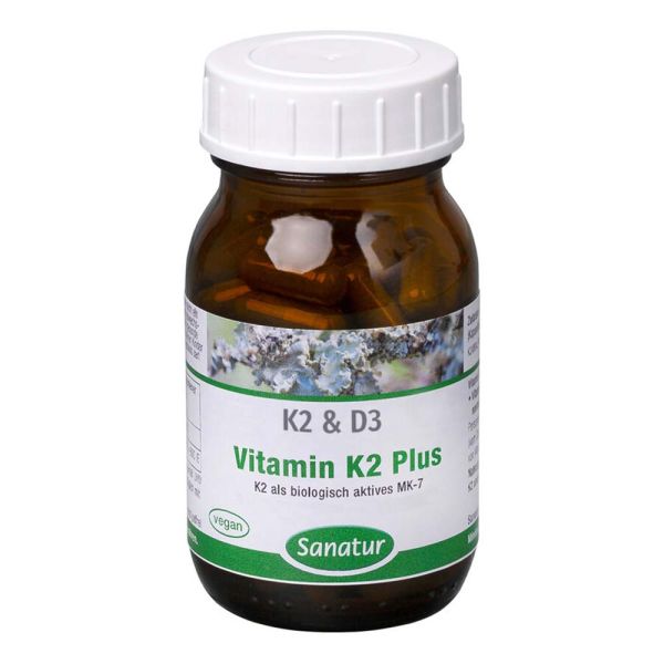 Vitamin K2 Plus - 90 Kapseln 27g