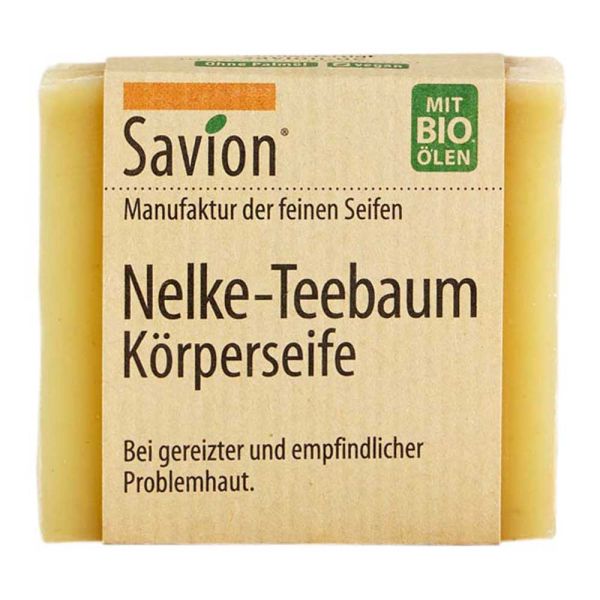 Körperseife - Nelke-Teebaum 80g