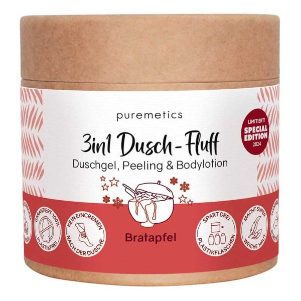 3in1 Dusch-Fluff - Bratapfel Limited Edition 250g