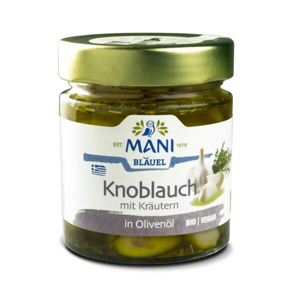 Knoblauch - in Olivenöl
