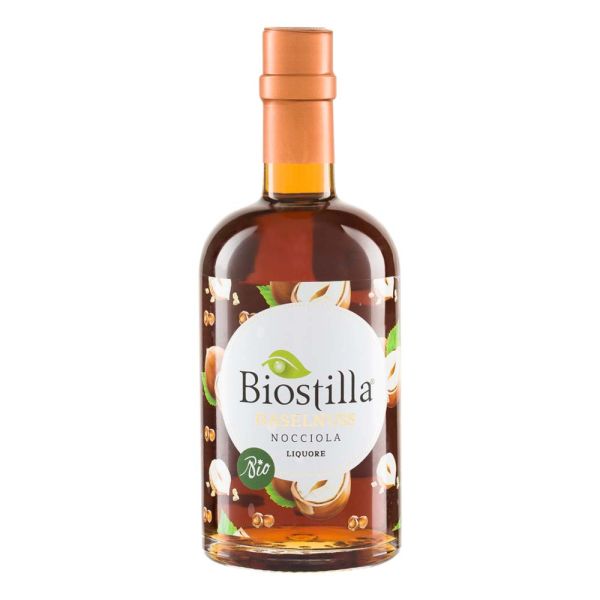 Biostilla Nocciola - Haselnusslikör 28%Vol. 0,5l