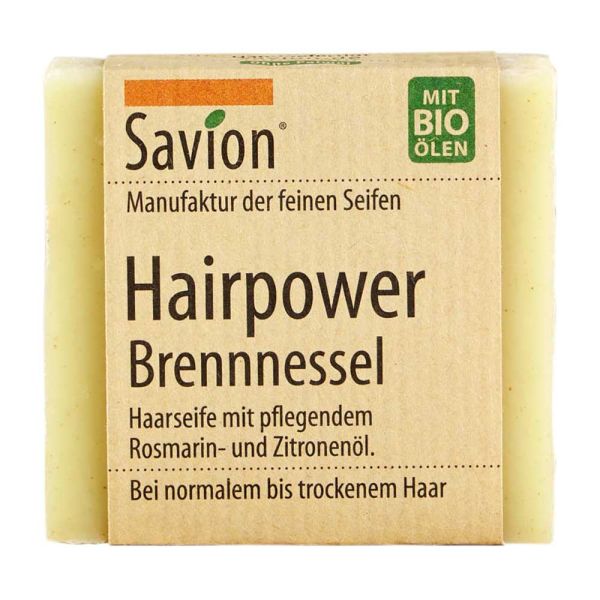 Haarseife - Hairpower Brennnessel 80g