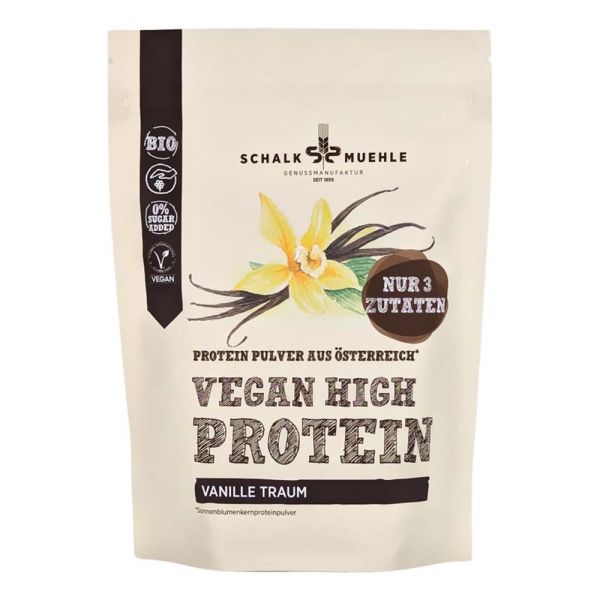 Protein Pulver - Sonnenblumenkern mit Vanille 200g