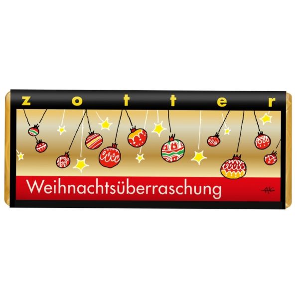 Weihnachtsüberraschung - Karamell-Nougat Crunch 70g