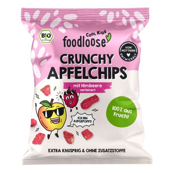 Crunchy Apfelchips - Himbeere 16g