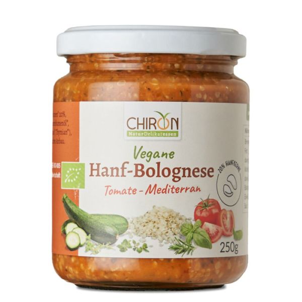 Hanf-Bolognese - Tomate-Mediterran