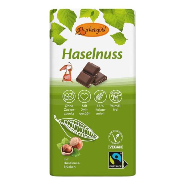 Schokolade - Haselnuss 100g