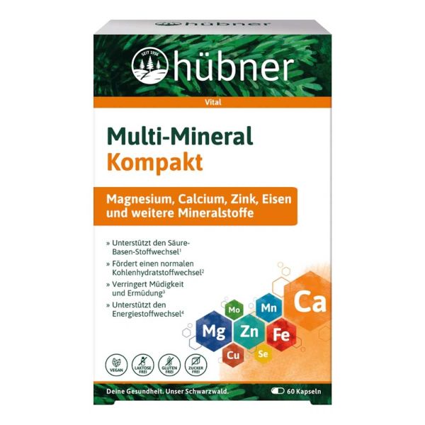 Multi-Mineral - Kompakt 60 Kapseln 56g