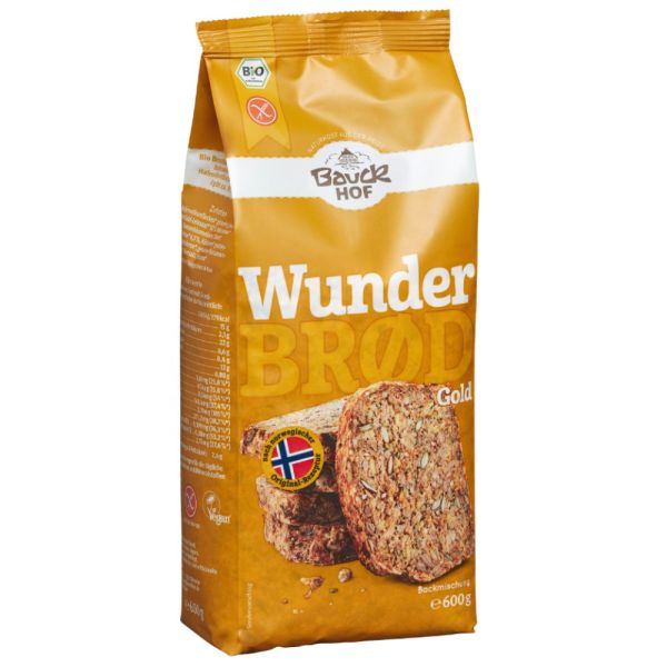 Bauckhof Wunderbrød gold, 600 g