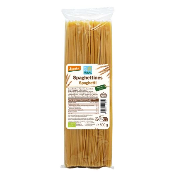 Dinkel-Spaghetti demeter 500g