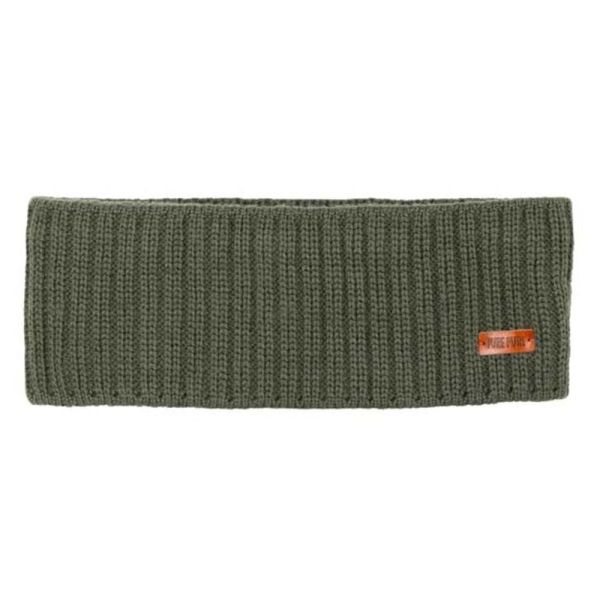 Merino Strick Unisex Stirnband - 401 forest ONESIZE