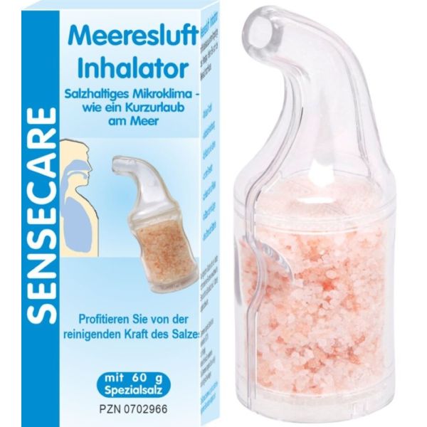 Meeresluft Inhalator mit 60g Spezialsalz