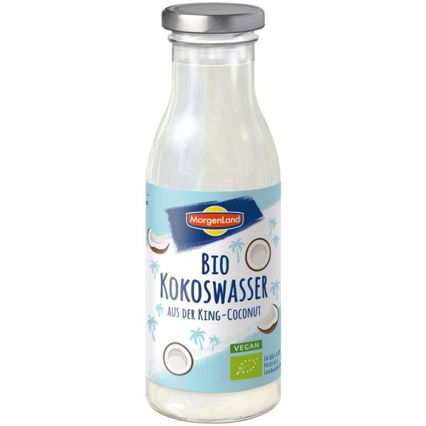 Kokoswasser - Einweg-Glasflasche 200ml