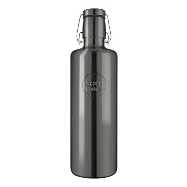 Steel Bottle - light Black 1,2l