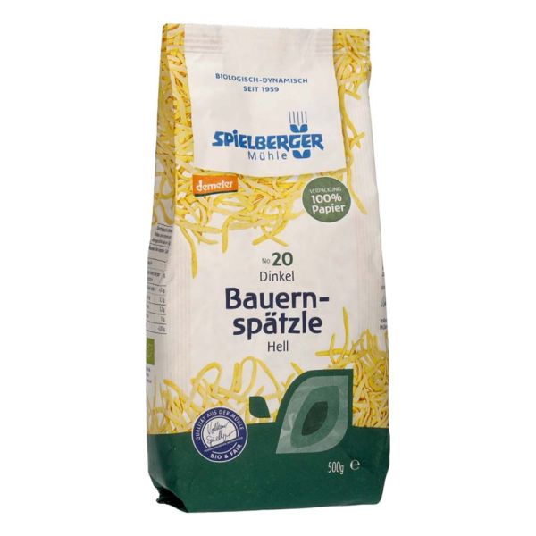 Dinkel - Bauernspätzle hell 500g