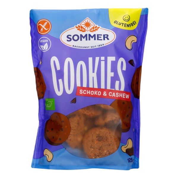 Cookies Choco &amp; Cashew 125g