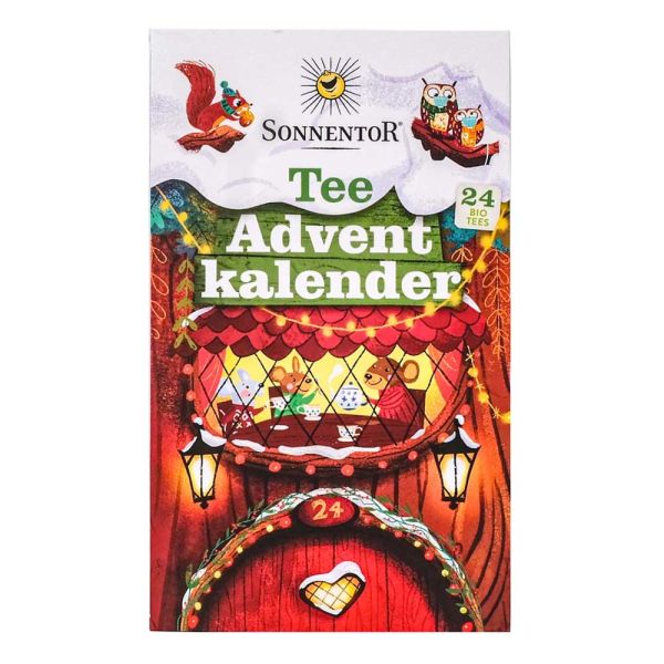 Tee Adventkalender - 24 Aufgussbeutel Mäuse 38,9g