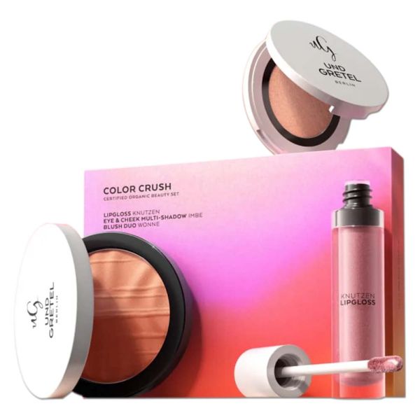 COLOR CRUSH - Set Lipgloss, Eye &amp; Cheek Multi-Shadow, Blush Duo