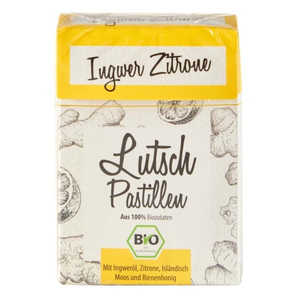 LutschPastillen - Ingwer Zitrone 30g