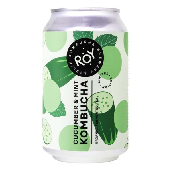 Kombucha - Cucumber &amp; Mint 330ml inkl. 0,25€ Pfand