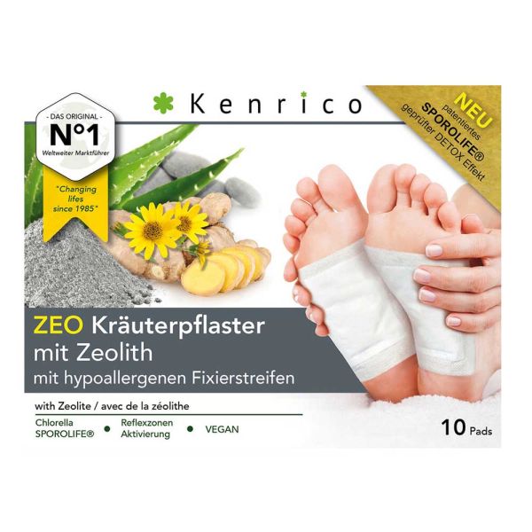 ZEO Kräuterpflaster - Zeolith 10Stk