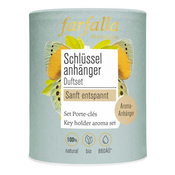 Set - Schlüsselanhänger &amp; Anti-Stress Aromamischung