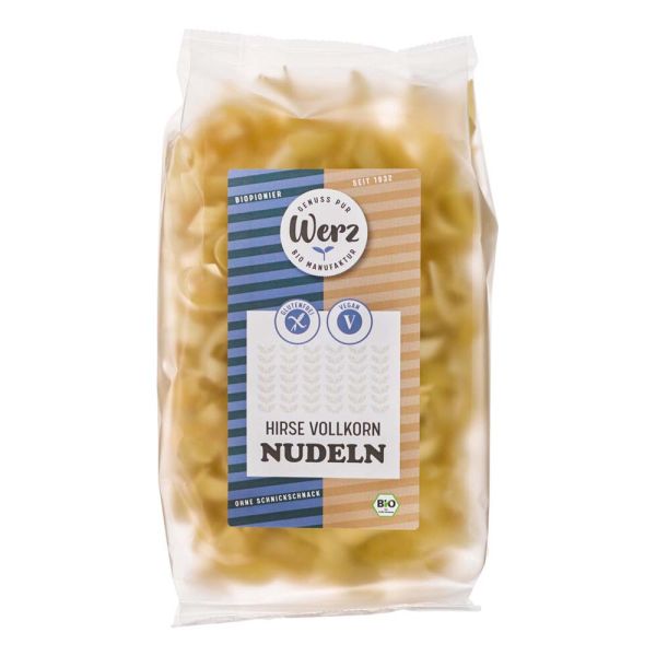 Nudeln - Hirse Vollkorn glutenfrei 200g