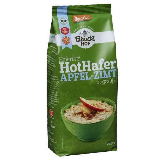 Bauck Bio Hot Hafer Apfel, 400 g