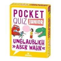 Spiel - Pocket Quiz junior Unglaublich, aber wahr