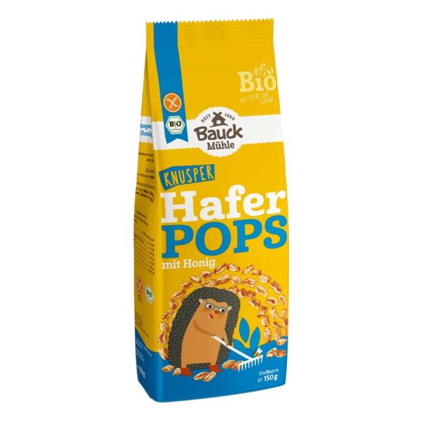 Knusper Cerealien - Hafer Pops mit Honig 150g