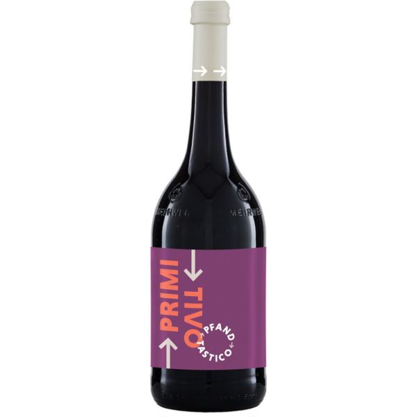 Pfandtastico Primitivo 13,4 % vol IGT 0,75l inkl. 25 Cent Pfand