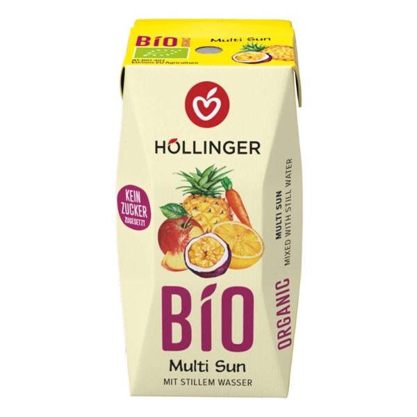 Schulsaft - Multi Sun mit stillem Wasser 200ml