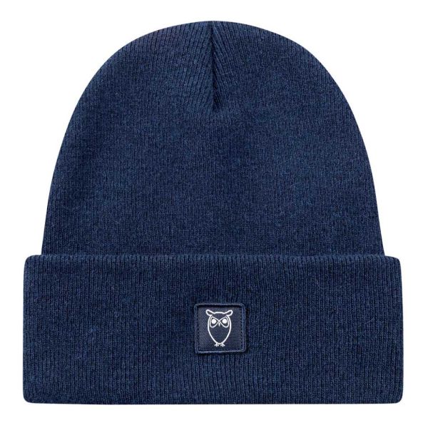 Beanie Wolle - Total Eclipse dunkelblau