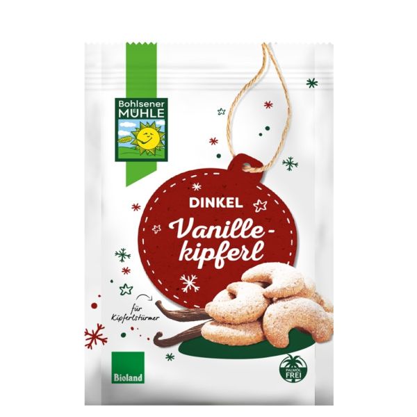 Dinkel-Vanillekipferl BIOLAND 125g