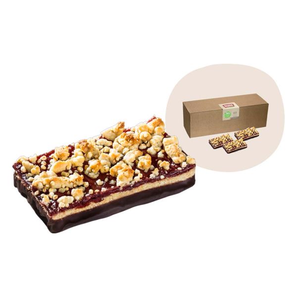 Pflaumen-Crumble-Schnitte vegan 18x75g