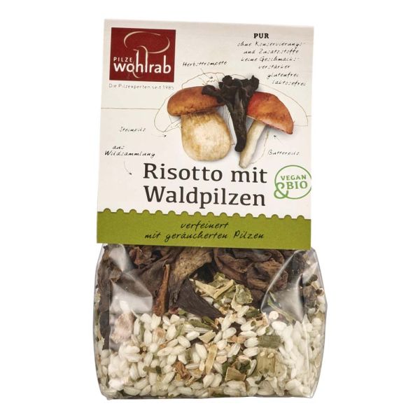 Risotto mit Waldpilzen geräuchert 175g