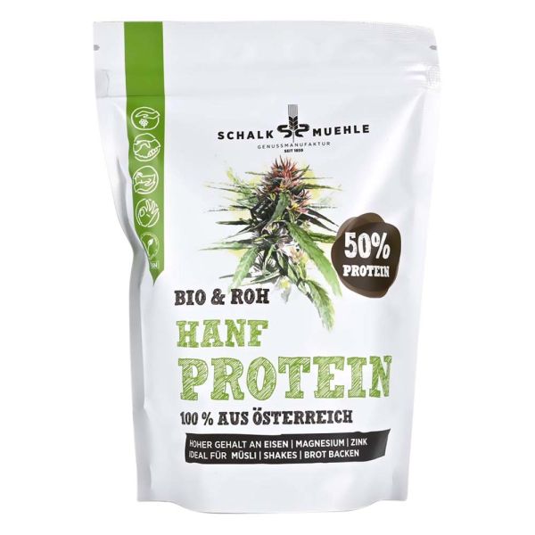 Protein Pulver - Hanf roh 50% 350g