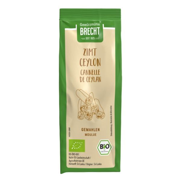 Zimt Ceylon - gemahlen Nachfüll 45g