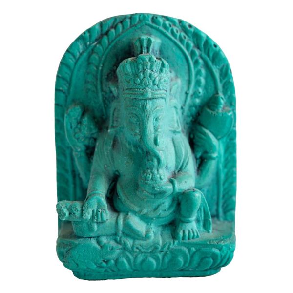 Miniaturfigur - Ganesha aus Türkis