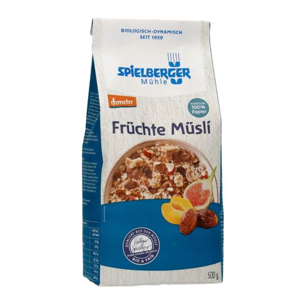 Früchte Müsli demeter