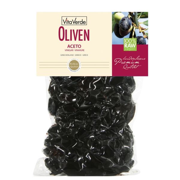 Schwarze Oliven - Aceto