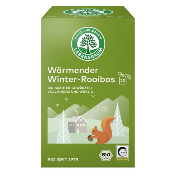 Wärmender Winter-Rooibos - Kräuter-Gewürz-Tee 20 Beutel 40g