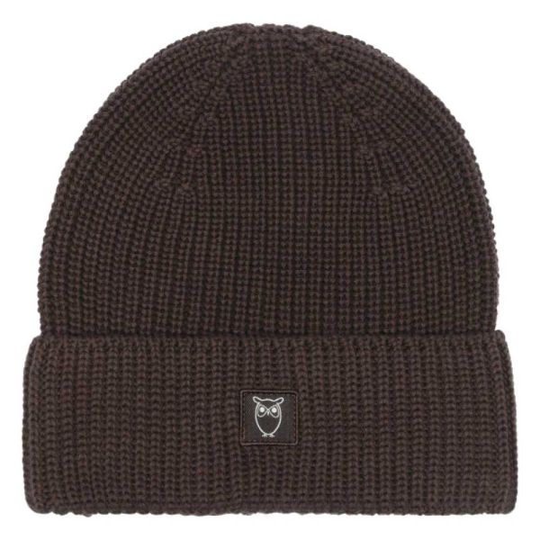 Beanie Baumwolle - Chocolate Plum schokobraun