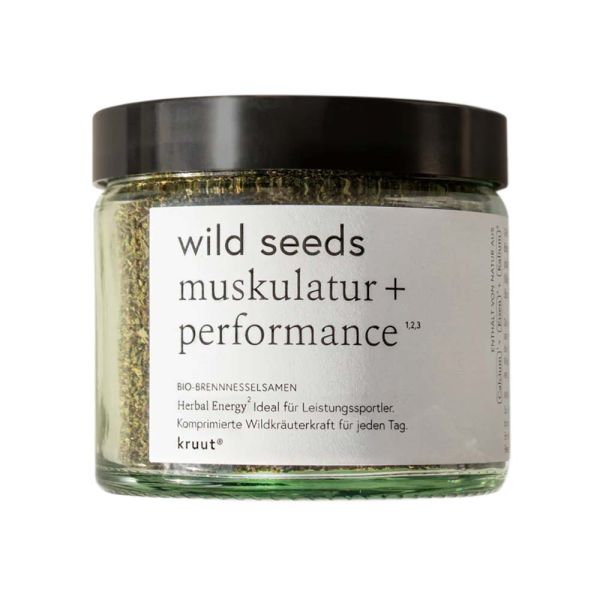 Wildkräuterpulver - wild seeds muskulatur + performance 60g