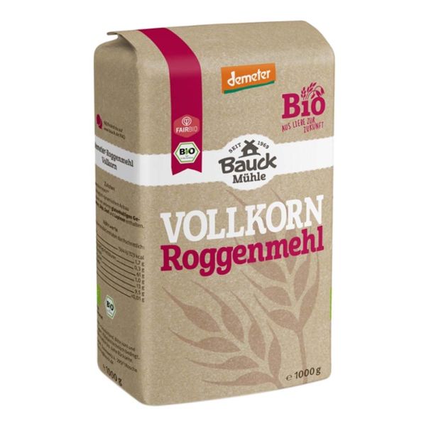 Vollkorn - Roggenmehl 1Kg