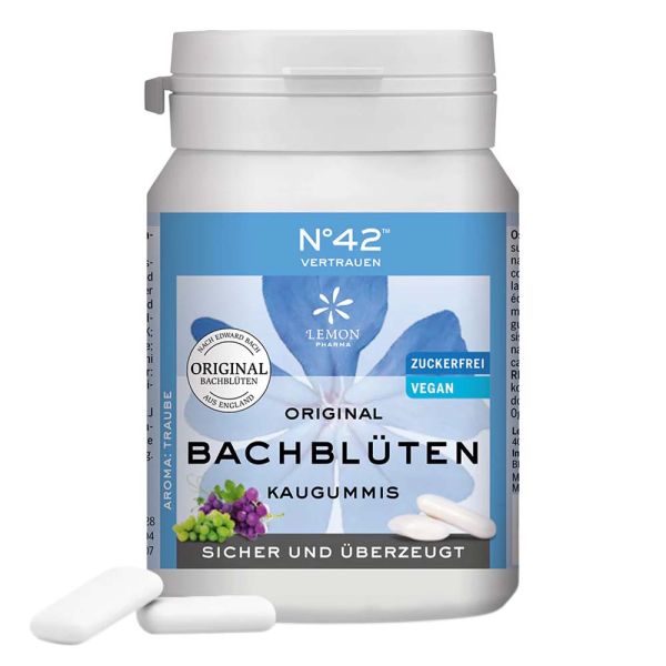 Bachblüten Kaugummi N°42 - Vertrauen 60g